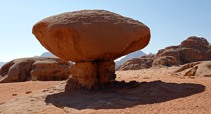 Wadi Rum - Měsíční údolí