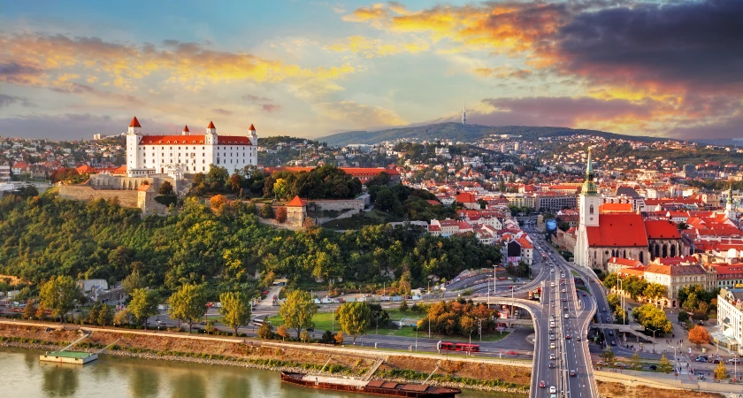 výhled na bratislavu bratislava view