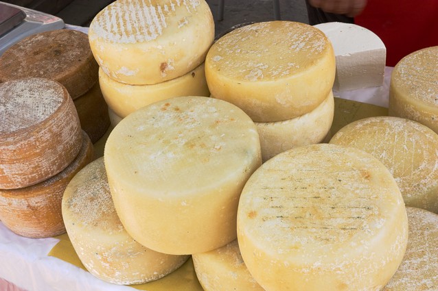 Italské sýry z regionu Aosta