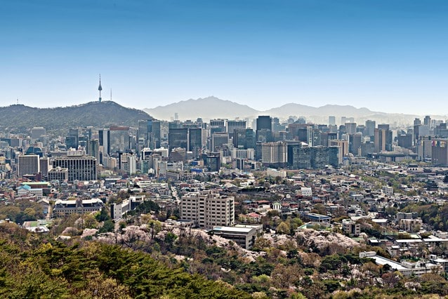 Seoul, mrakodrapy v Jižní Korey