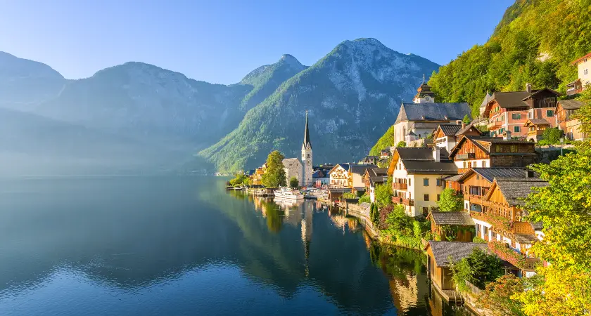 lake in the mountain